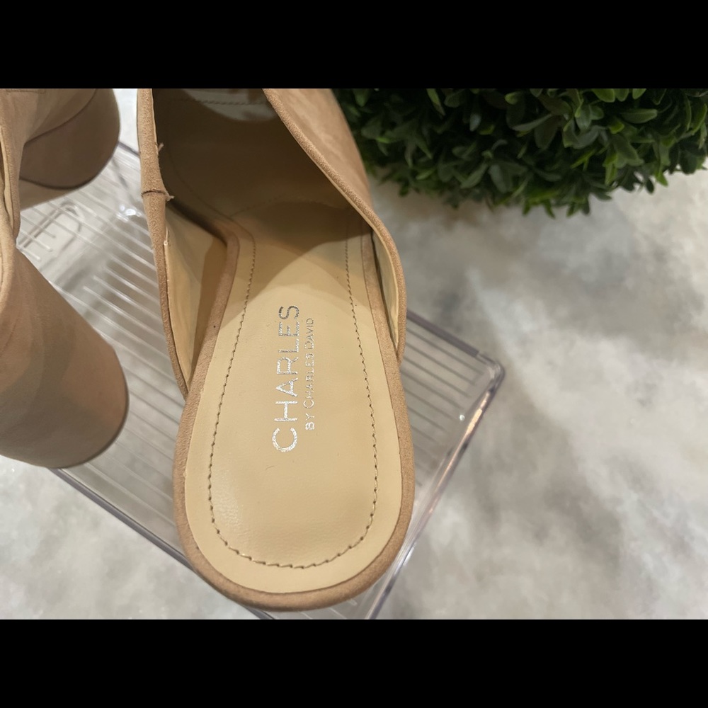Brand New Nude Mules